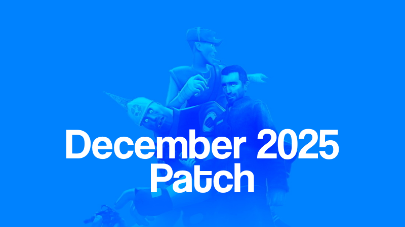 2025 年 12 月补丁的游戏场景